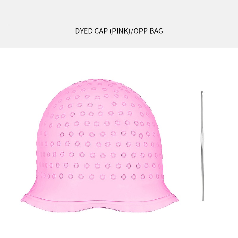 Gorro para teñir el cabello para resaltar la capucha, gorro para teñir el cabello, gorro Meches de silicona para arañazos, gorro para pintar el cabello, gorro para mechas: Amarillo claro