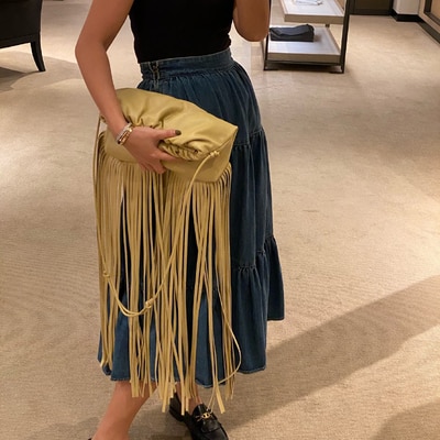Ins Mode Kwastje Vrouwen Schoudertas Leer Bohemian Handtas Clutch Purse Nationale Stijl Omzoomd Messenger Bag
