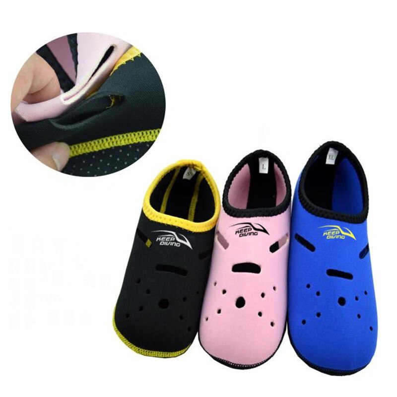Chaussettes De Plongée Néoprène 3mm SLINX - Antidérapantes, Pour Surf, Snorkeling, Nage