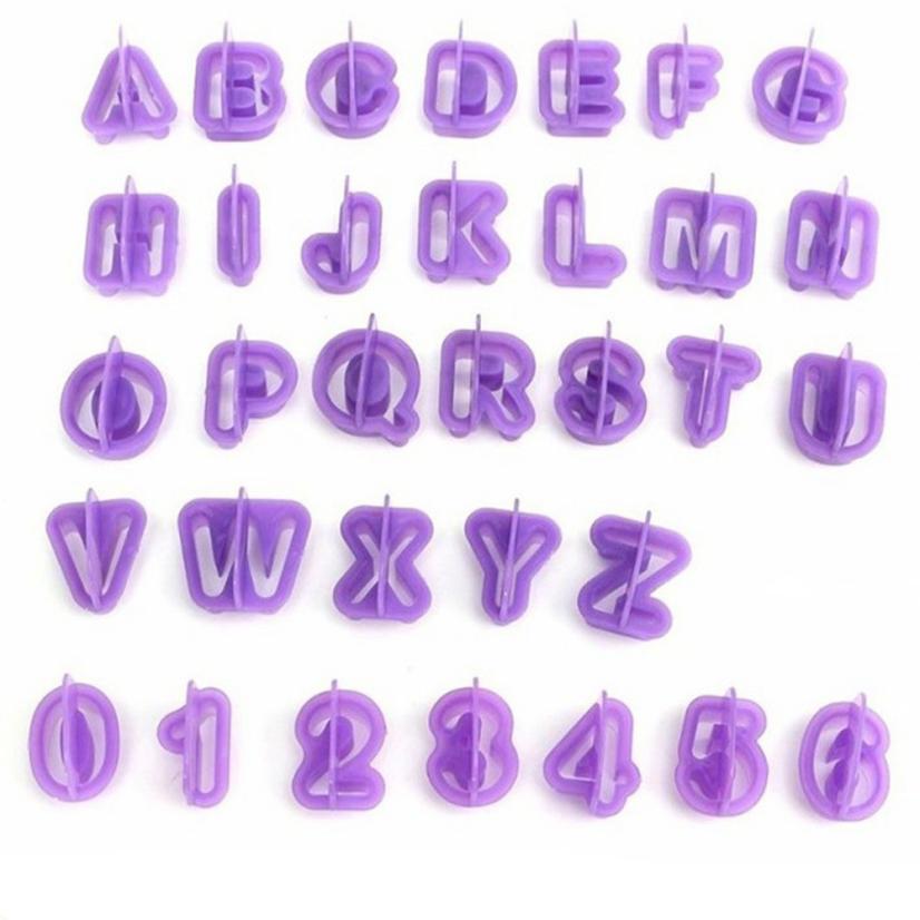 Emporte-Pièces Alphabet A-Z En Acier Inoxydable – 26 Lettres Fondant & Biscuit, Moules Durables Pour Cookies, Pâte, Fimo