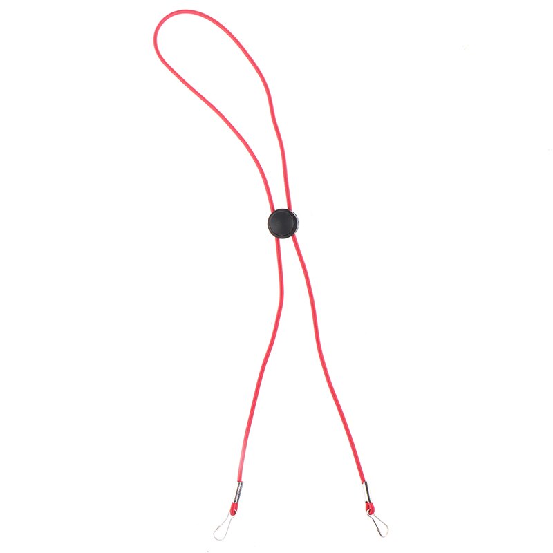 ! 1/5 stuks verstelbare maskerverlenging voor maskers, koord, handig en handig veiligheidsmaskersteuntje en oorhouder, touw om aan de nek te hangen: 1 st rood zoals op de foto