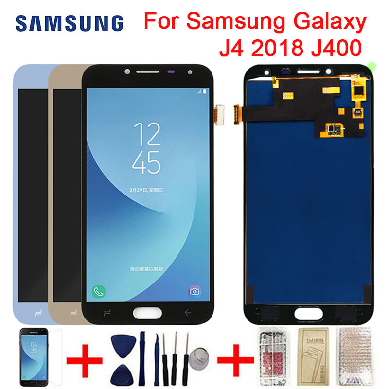 LCD For Samsung Galaxy J4 J400F J400 J400G/DS SM-J400F LCD Display Touch Screen Digitizer J4 Screen Assembly Parts