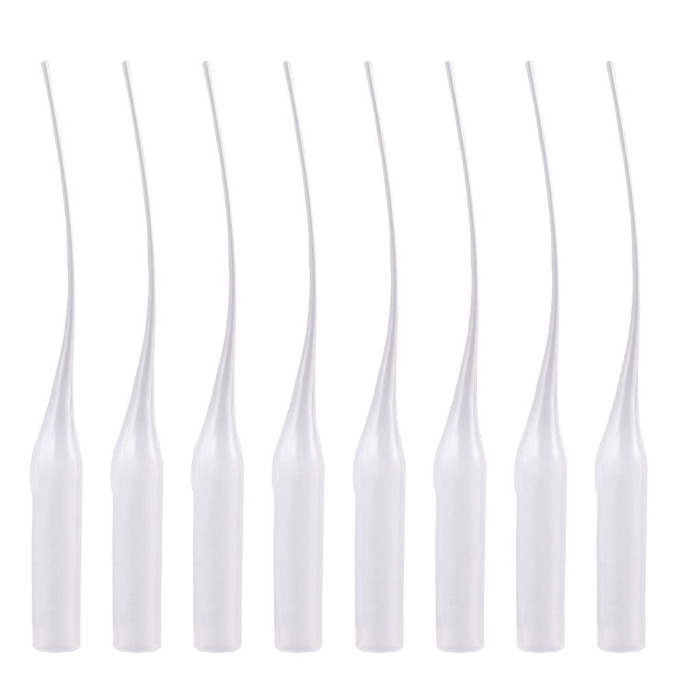 2 Bag/400pcs Disposable Adhesive Dispensing Tubes Adhesive Dropper Super Glue Applicator Tubes (1 Bag/200pcs): Default Title