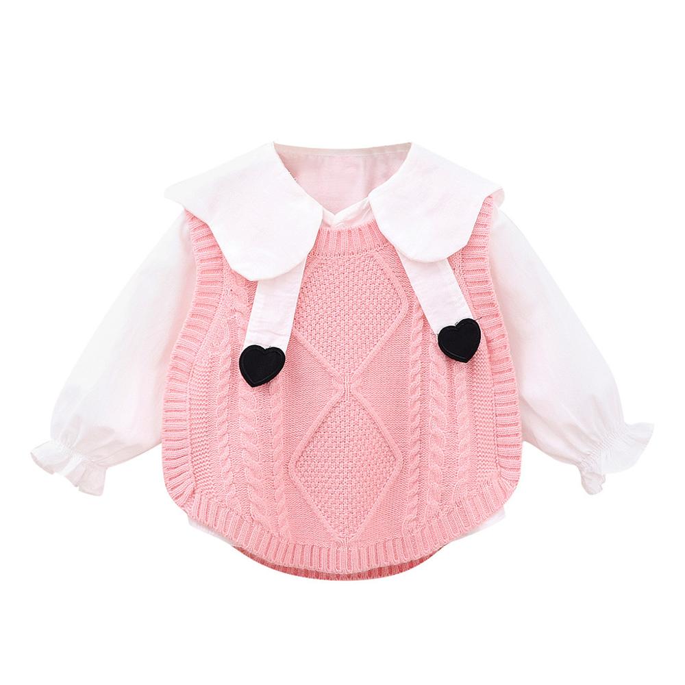 Peuter Kids Baby Meisjes Jongens Dragen Print Trui Brei Haak Lange Mouwen Tops Herfst Kleding Outfits Met Nieuw
