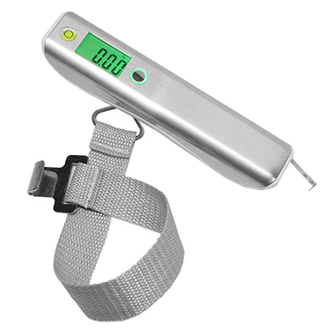 50kg/110Lbs Luggage Scale with Handy Bubble Level and Tape Measure For Traveler Electronic Balance Baggage Weight Scale: B