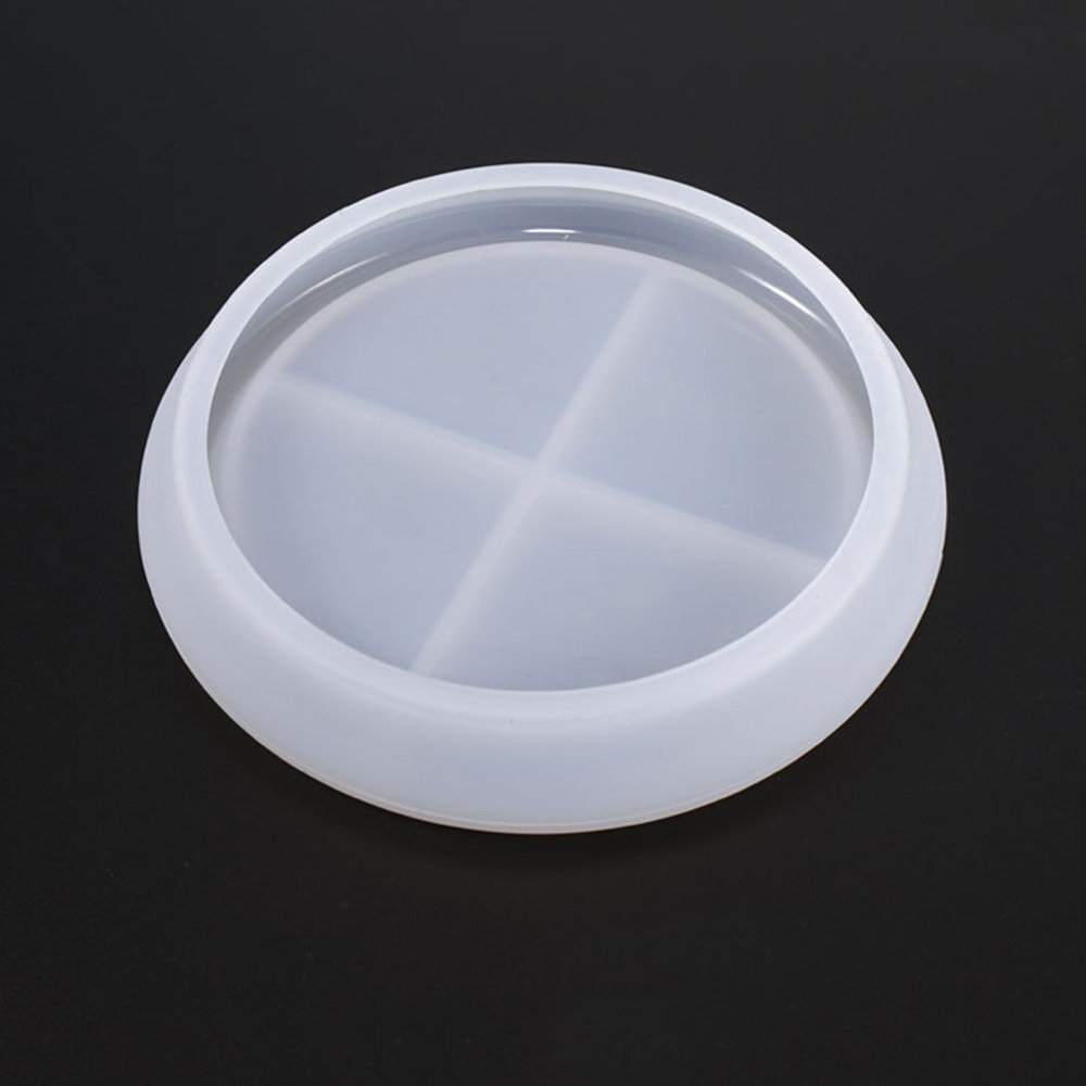 12.5*4 cm okrągły talerz żywicy epoksydowej silikonowe formy prostokąt ozdoba DIY żywica ozdoba danie zrobienie rzemiosło taca na biżuterię narzędzia JU0083