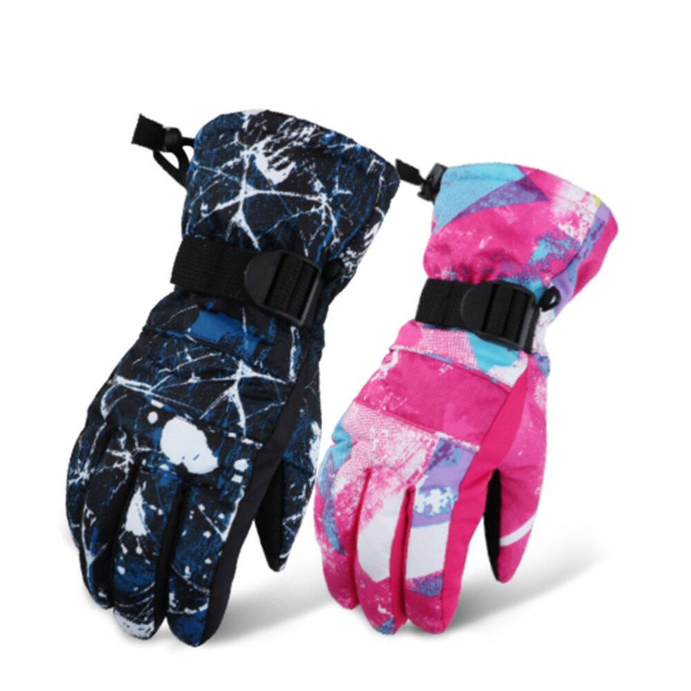 1 Pair of Outdoor Winter Cold Protection Sport Windproof Waterproof for Skiing Cycling (Size,