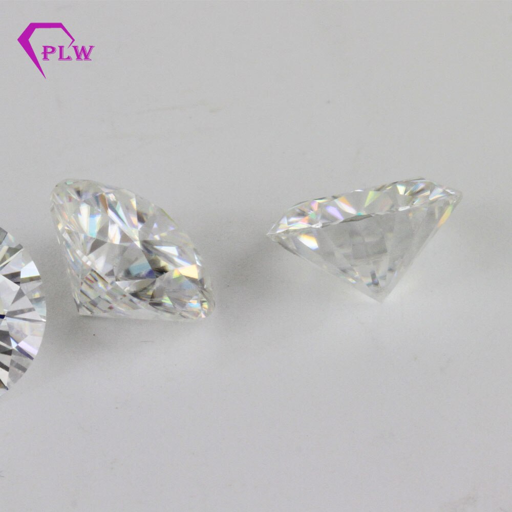 EF kleur 5.5mm 0.6ct VVS duidelijkheid vorm ronde briljant uitstekende cut Moissanite of mozanit voor diament sieraden