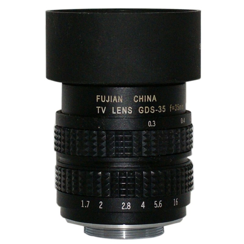35 Mm F1.7 Cctv Lens Met Zonnekap Voor Sony NEX-5 NEX-7 A5000 A6000 A6300 A6500