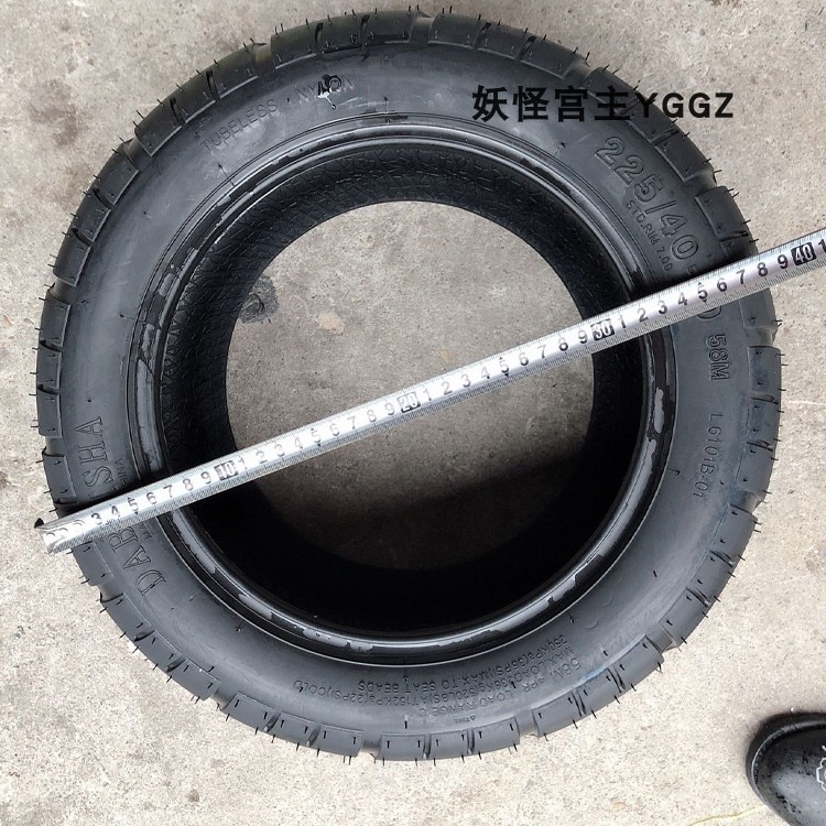 225/40-10 Tyre 10inch 6PR Electric Scooter Vacuum Tires For Harley Chinese Bike ATV bike