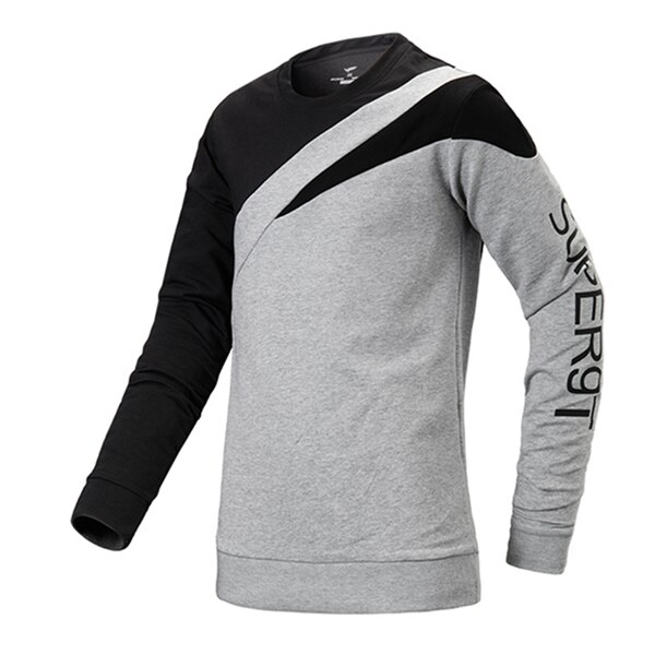 Snel drogend hardloopshirt kinderen voetbal tennis sport t-shirt lange mouw compressie top gym t-shirt kinderen fitnessjack: 3652 grijs / Kindermaat 30