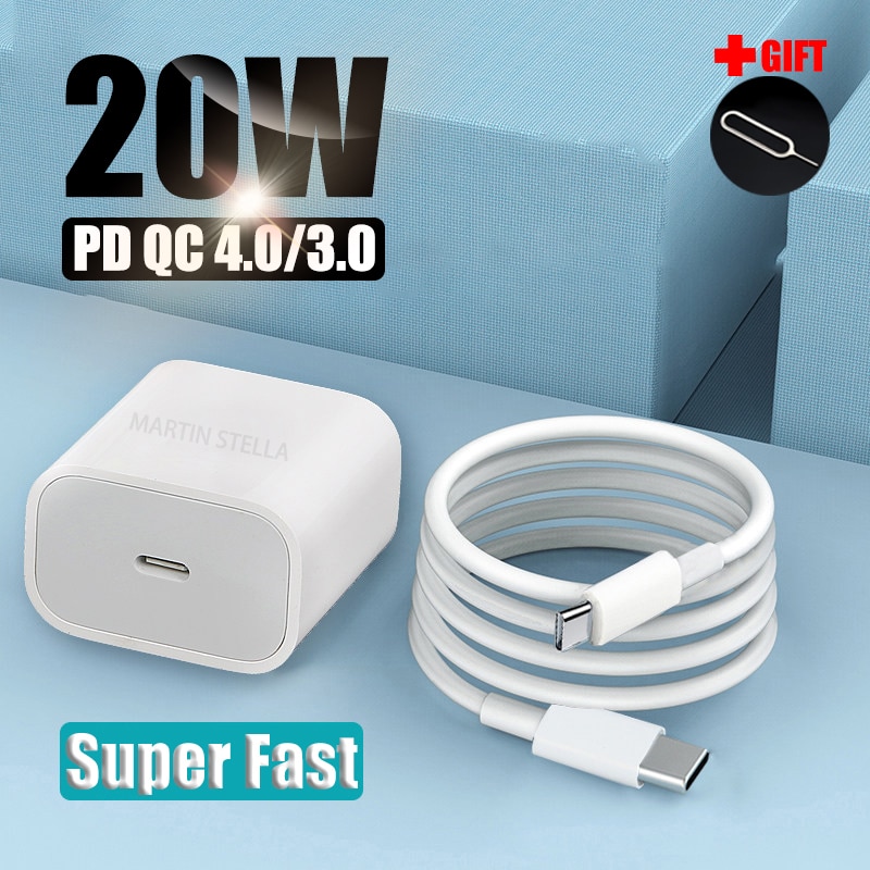 20W 18W Pd Usb C Lader Voor Iphone 12 Pro Max 11 Xs Xr Fast Charger Type C qc 3.0 Op Xiaomi Quick Opladen Mobiele Telefoon Oplader