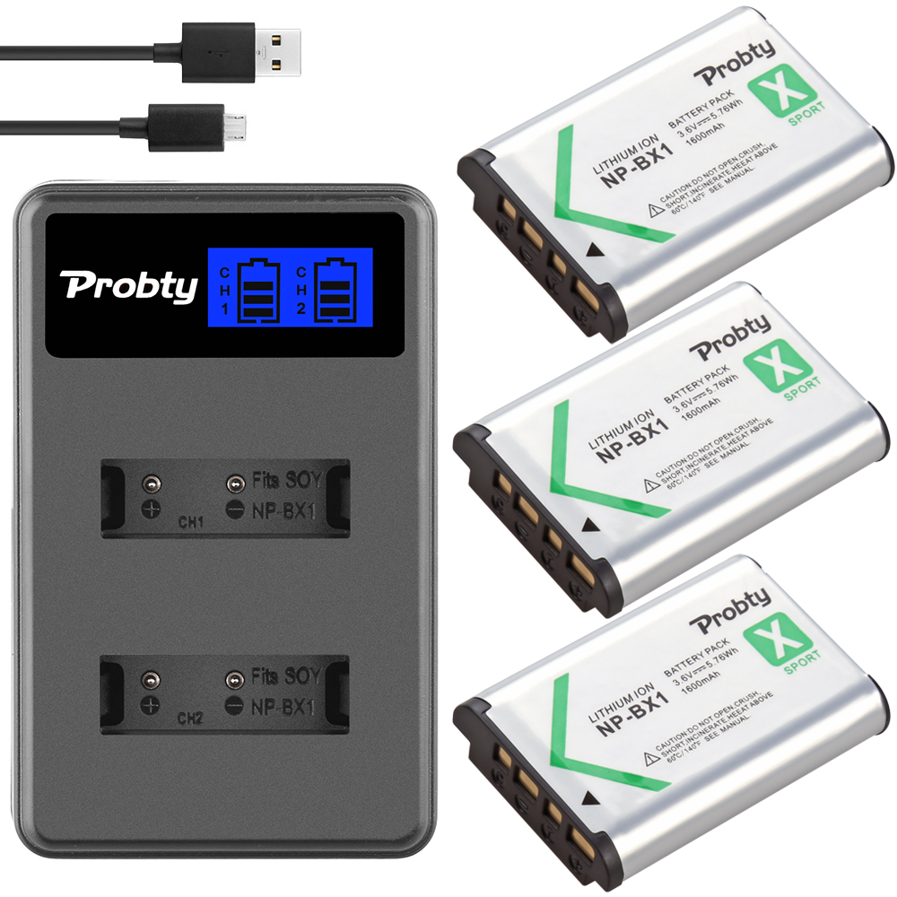 For SONY NP-BX1 np bx1 np-bx1 Battery For Sony FDR-X3000R RX100 AS100V AS300 HX400 HX60 AS50 WX350 AS300V HDR-AS300R FDR-X3000