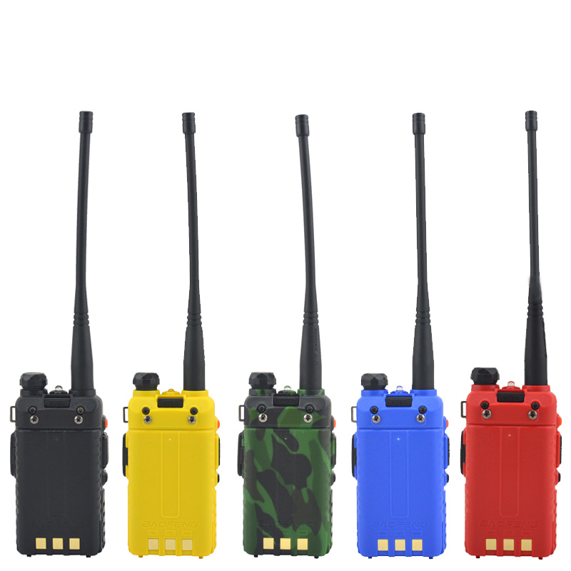 Baofeng bf -uv5r uv -5r dobbeltbånd vhf 136-174 mhz og uhf 400-520 mhz fm toveisradio baofeng wallkie-talkie med gratis ørepropp