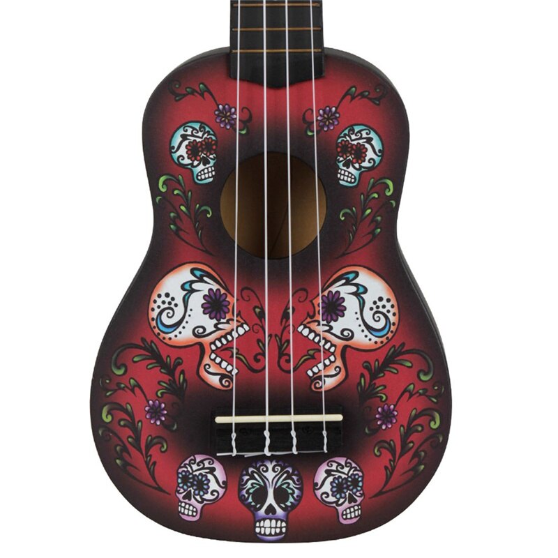 IRIN 21 cal ukulele 4 smyczki hawajski świerk Basswood ciało sopran Taro wzorzec gitara z 21cal ukulele gitara torba