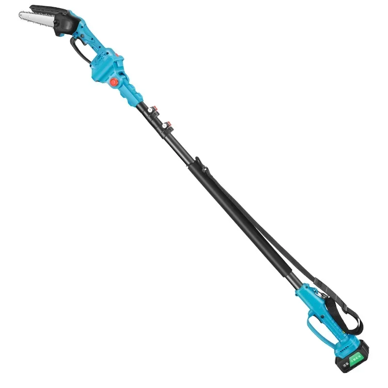 Electric Pole Saw Cordless Tree Pruner Rechargeable High Reach Chainsaw Lithium Battery Powered