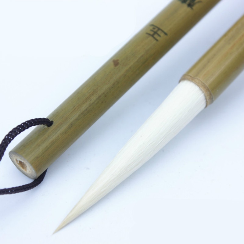 Chinese Calligraphy Pen Soft Long Woolen Hair Chinese Painting Calligraphy Brushes Beginner Large Huzhou Brush PenTinta China