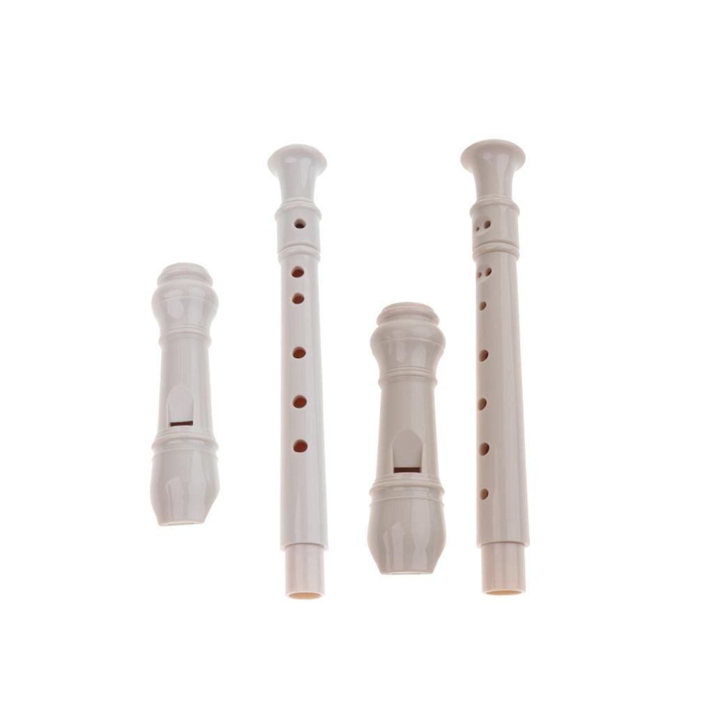 ABS High-pitched Soprano Recorder with Cleaning Rod for Beginner Student