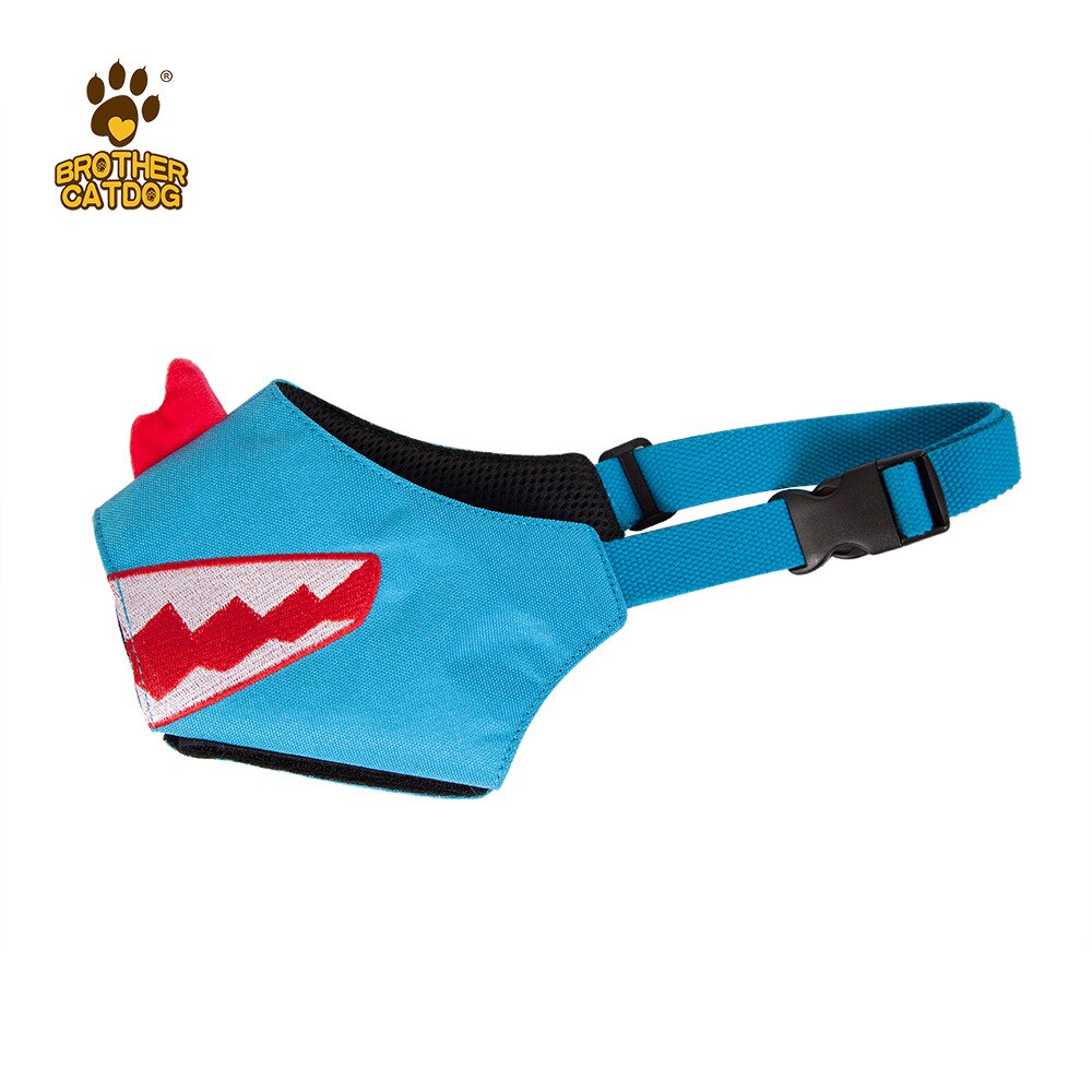 Funny Muzzle for Dogs Mouth Mask Pet Dog Muzzle Breathable Puppy Anti-Bite Anti-Eating Barking Pet Muzzle for Terier Corgi Husky: spring spring orchid / L