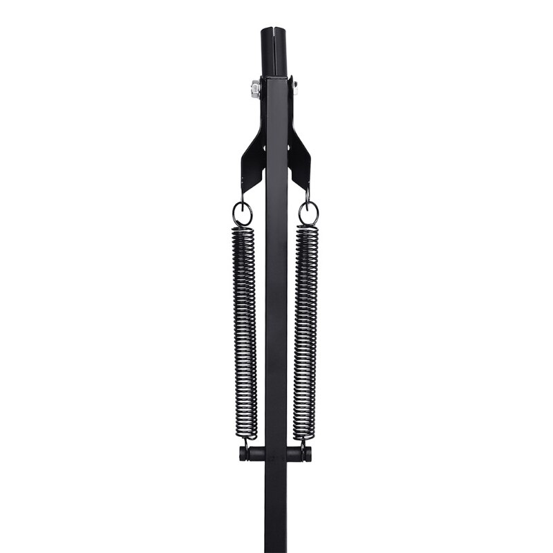 Folding portable microphone cantilever stand for entertainment and rest