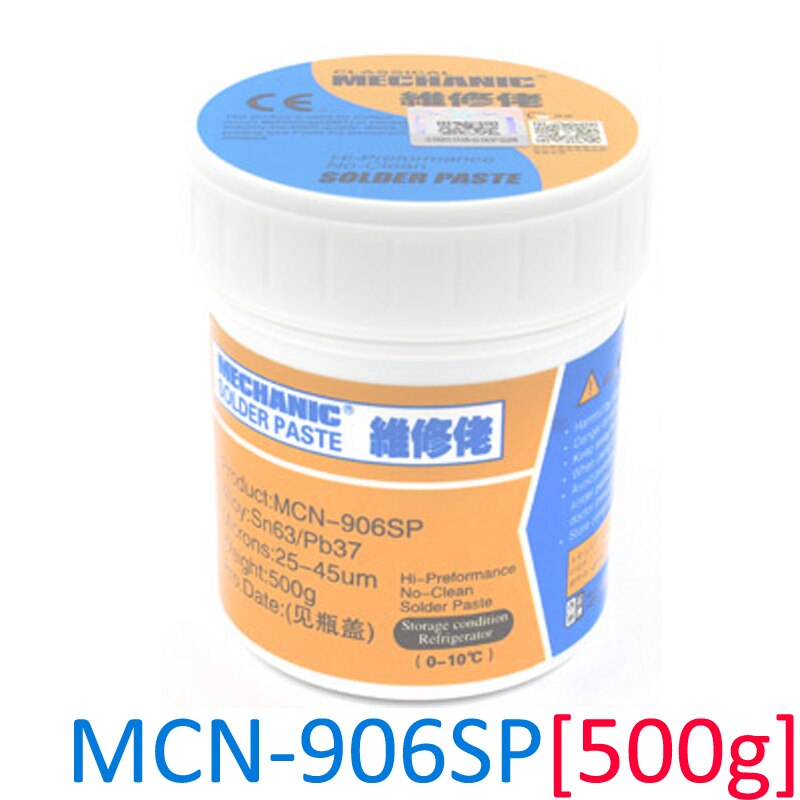Flux de soudure mécanique XG-Z40 XG-50, pâte à souder, XG80 XG-250SMD SMT Sn63