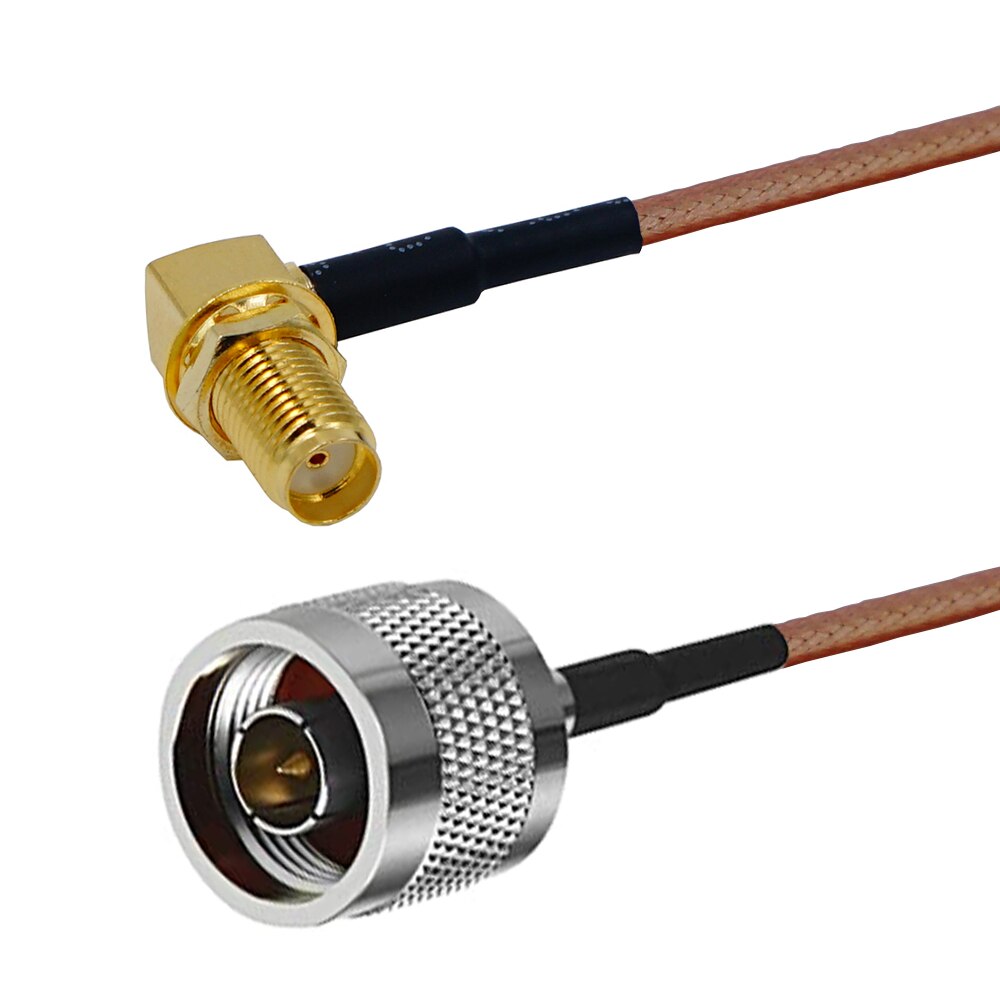Câble coaxial Type N mâle vers SMA mâle, RG316 50 ohm, cavalier en queue de cochon, choisissez votre longueur,