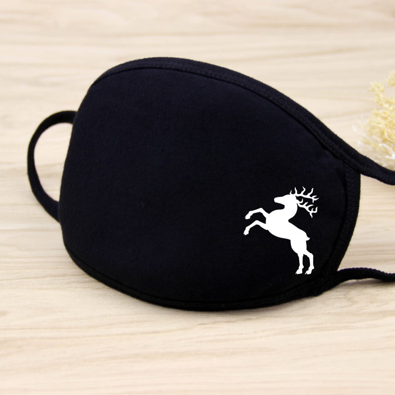 Anti Dust Mouth Mask K/DA KDA Akali Mask Cosplay Akali Assassin Cosplay Face Masks Cotton Dustproof Warm Mask