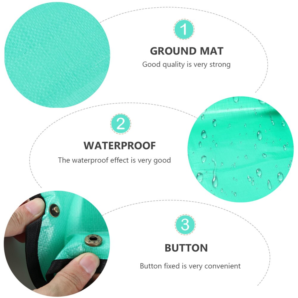 Gardening Mat Transplant Pruning Ground Pad - Size 68x68cm (Green)