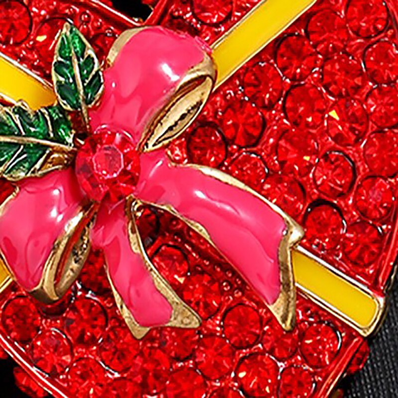Portable Christmas Pins Wreath Ladies Brooches Lots Shape Brooch Pin