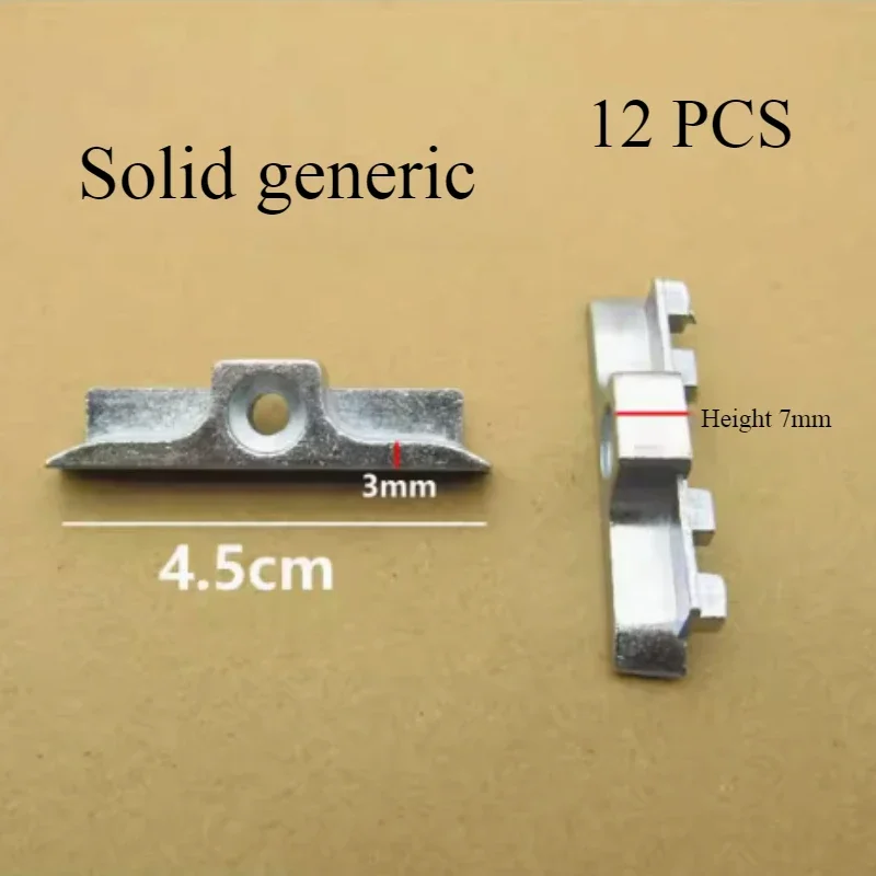 1 st fönsterlås av plaststål, svängstångslåsblock, spänne för dörr och fönsterbeslag: Röd