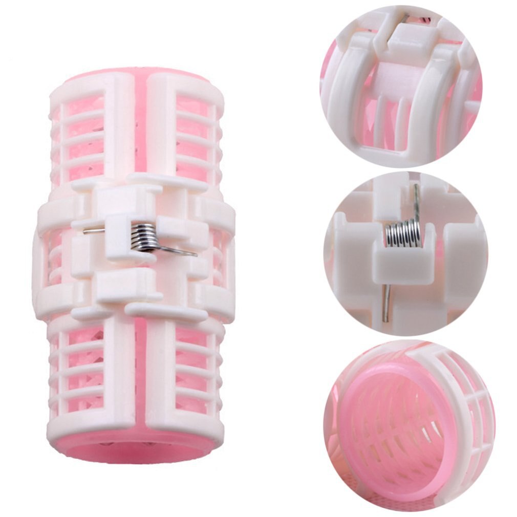 3 pcs Hair Curler Spring Clip Grip Rollers DIY Hairstyle Home Use Salon Magic Bangs Hair Curler Roll Beauty Hair Styling Tool