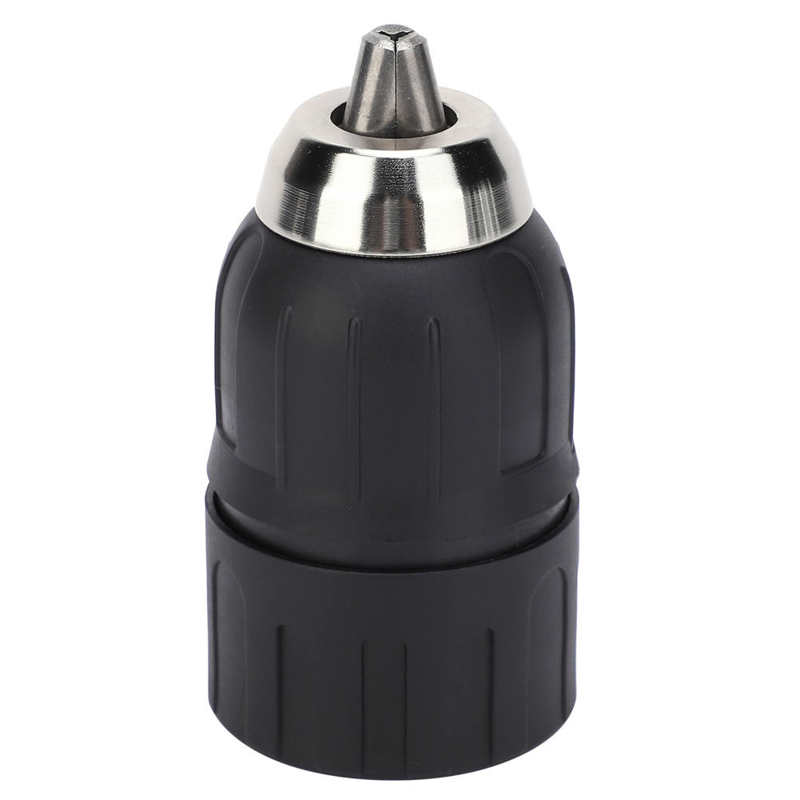 2-13mm Electric Drill Chuck Hand Tightening Tool 1/2-20UNF Thread with Self-Locking Buckle Impact Drill Chuck