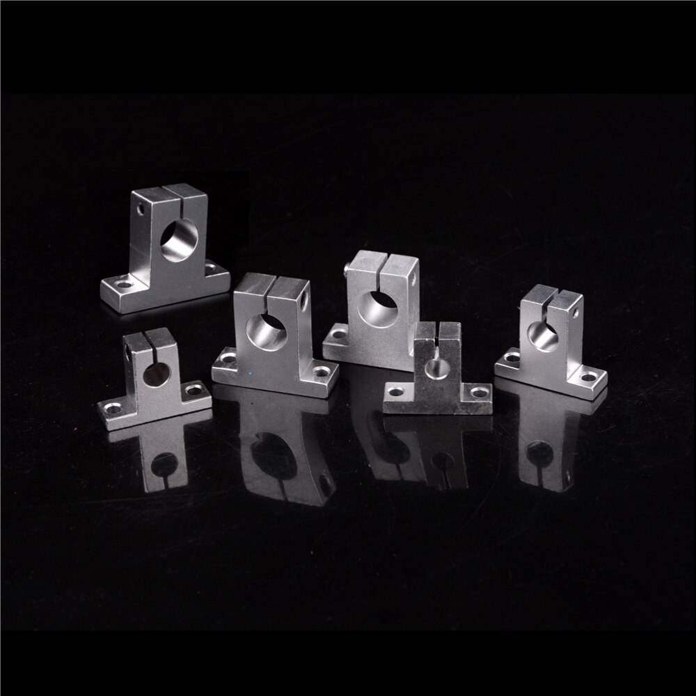 1PCS SK8/SK10 Linear Rail Shaft Support XYZ Table CNC Router Fixed Base Of Optical Axis Linear Guide Rail