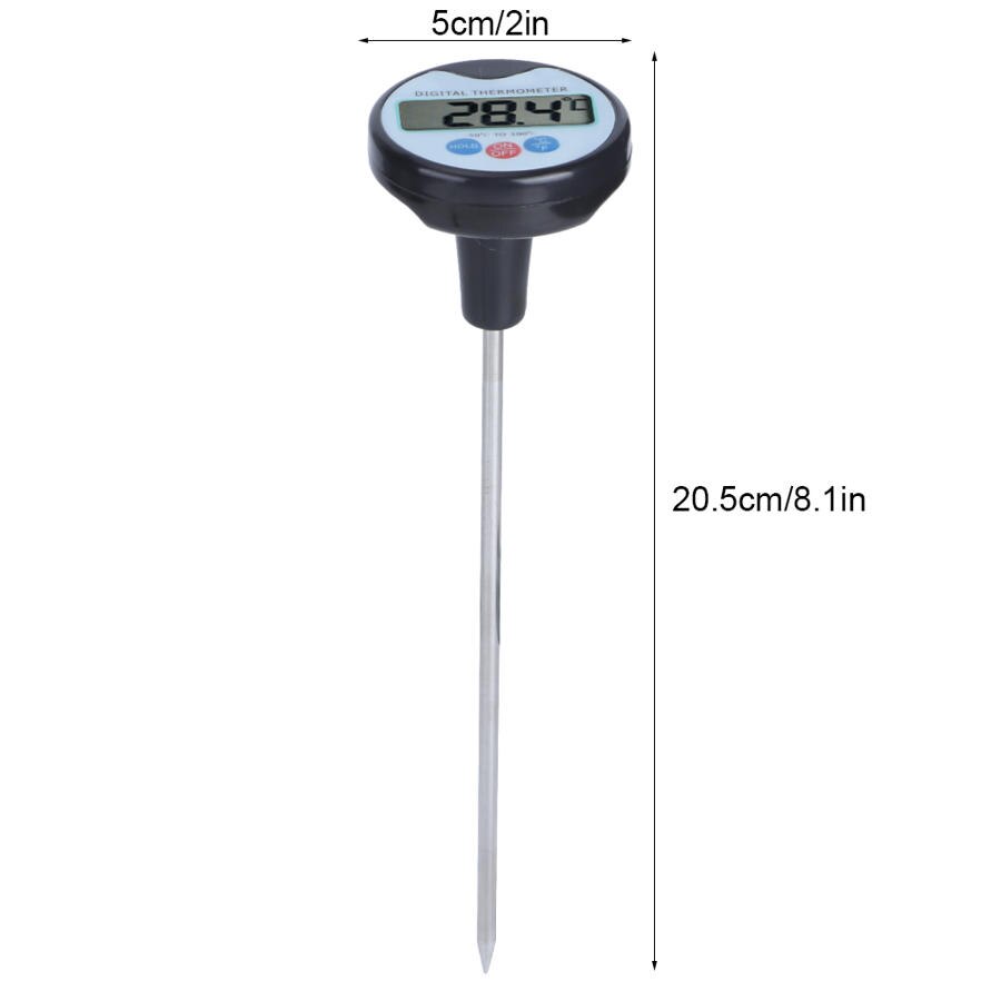 Microwave Portable Probe Digital Food Thermometer BBQ Temperature Meter for Home Kitchen Magnetron