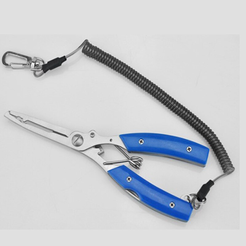 Alicates de pesca Luya multifuncionales de acero inoxidable, alicates de pesca de boca curva, gancho, pinzas de pesca, engranaje, accesorios de pesca