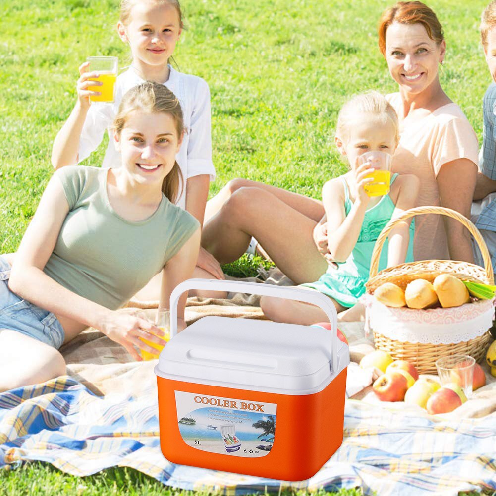 5L Refrigerator Outdoor Picnic Freezer Heat Preservation Portable Icebox