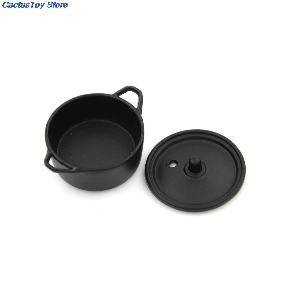 Utensil Cookware Metal Casserole Dish Stew Pan Stockpot 12th Scale Dollhouse Miniature Kitchen