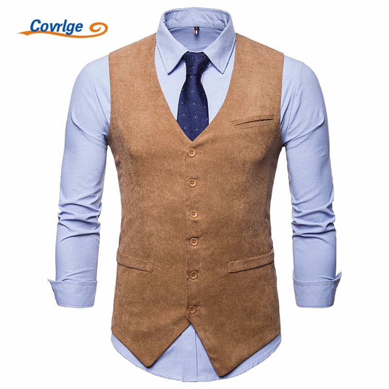 Gilet de costume en velours côtelé pour homme, gilet de mariage, gilet de smoking 035