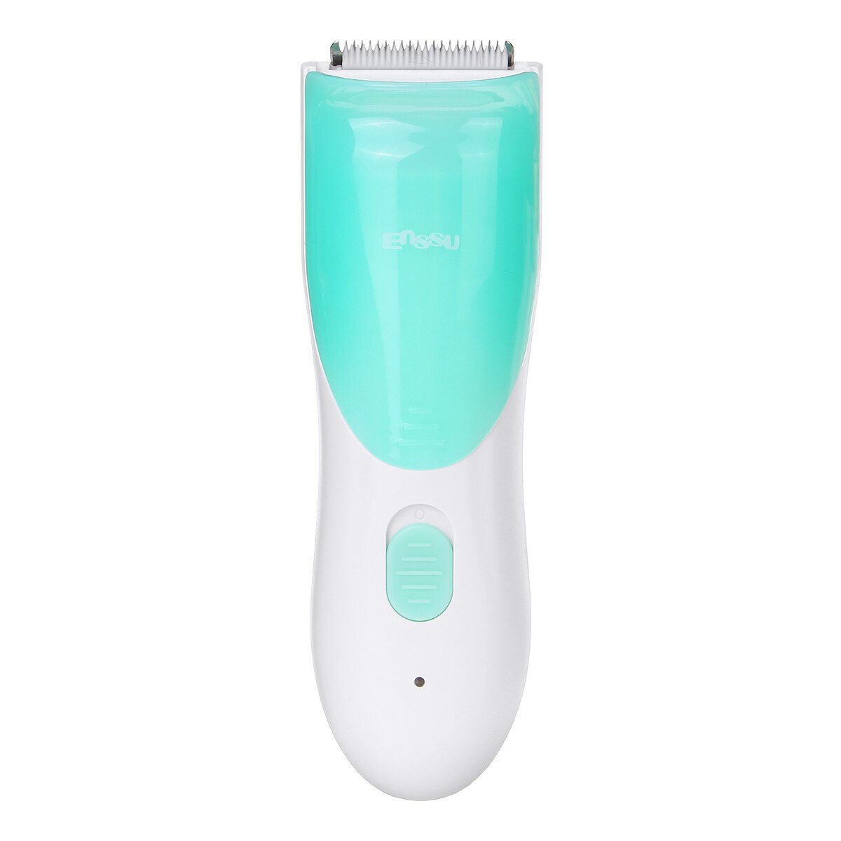 8pcs Baby Hair Clipper Child Hair Clippers Electric Quiet Trimmer Child Silent Cutting Machine Kids Infant Women Pet Hair Shaver: Light Green