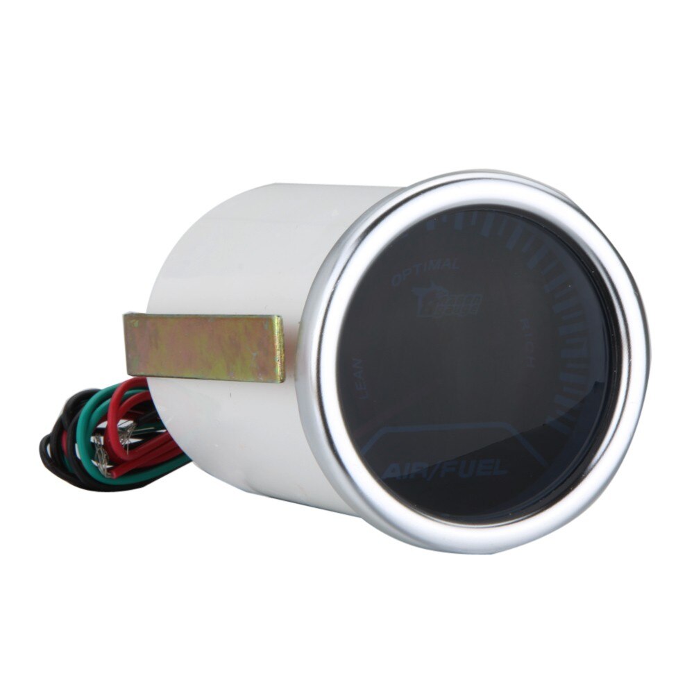 2" 52mm Smoke Lens Pointer Air/Fuel Ratio White LED Gauge Universal Car Auto Meter Car Styling Instrument