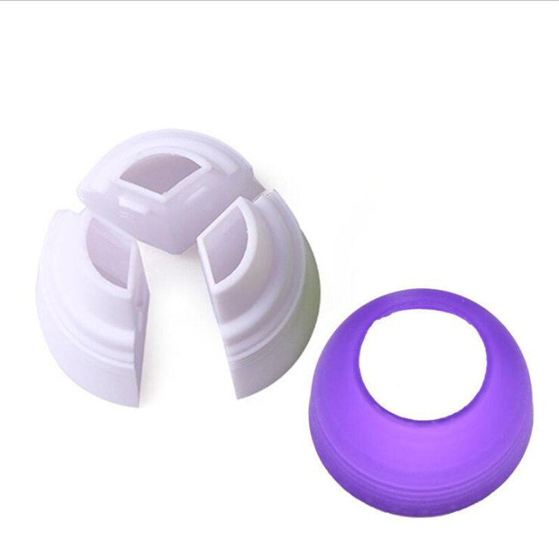 1 Pcs 3 Gaten Cake Decoratie Converter Mix 3 Kleuren Icing Piping Nozzle Converter Voor Cupcake Nozzle Converter