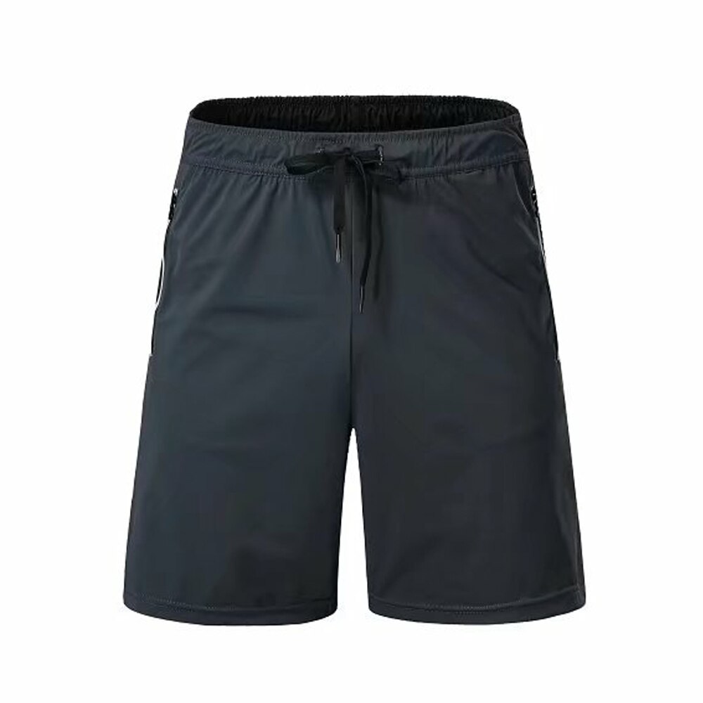 Herresport basketballshorts sport fodbold fodbold træningsshorts bukser tennis futebol joggersæt løbekort: Grå / Xxl