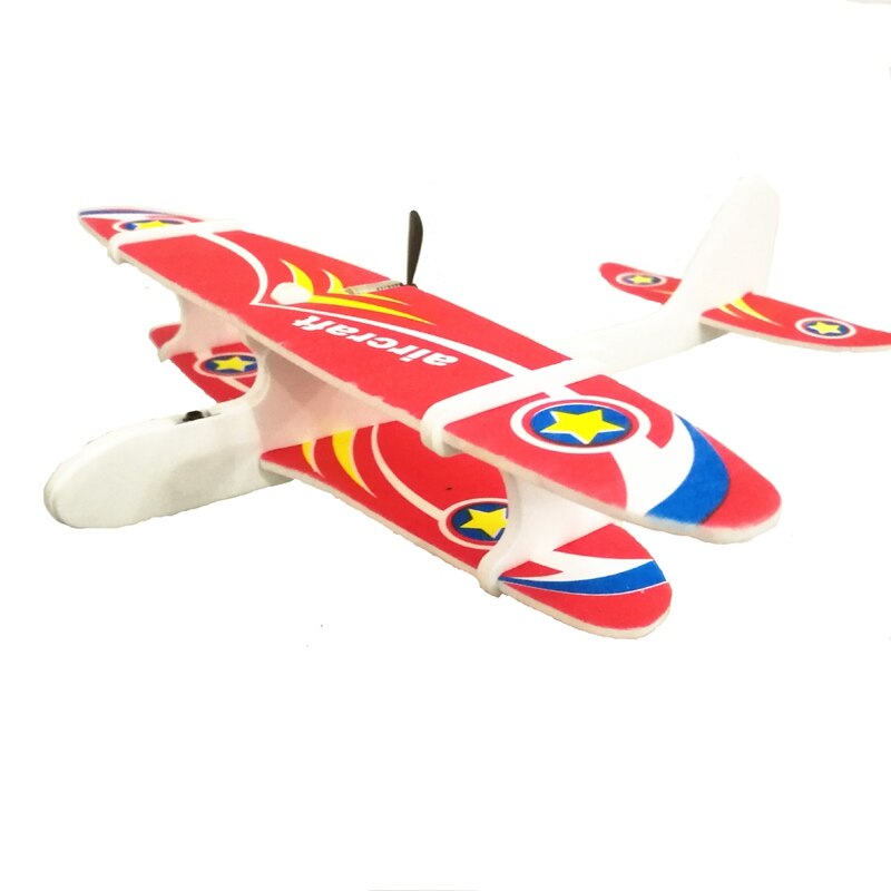 Elektrisk hand thg skum flygplan elektrisk gunga usb laddning flygmodell glider leksak utomhus leksak: Default Title