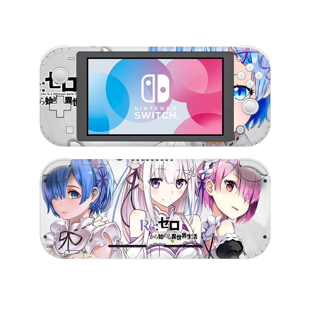 Re:Life in a different world from zero Rem NintendoSwitch Skin Sticker For Nintendo Switch Lite Nintend Switch Lite Skin Sticker