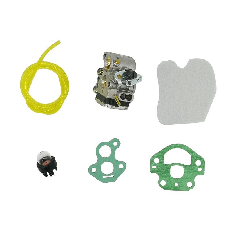 Carburateur de Tronçonneuse avec Kit de Mise Au Point de Filtre à Air