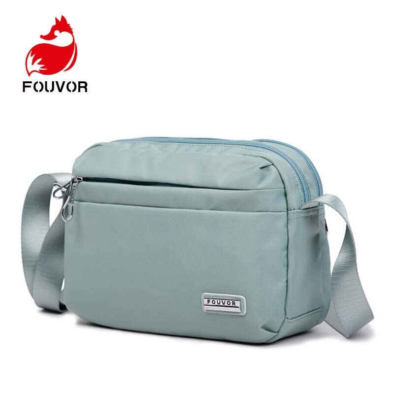 Fouvor Vrouwen Messenger Bag Waterdichte Schoudertas Voor Vrouwen Casual Reizen Crossbody Tas