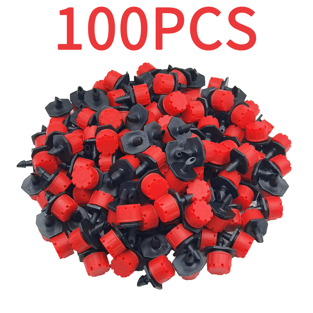 5M-25M DIY Drip Irrigation System Automatic Watering Garden Hose Micro Drip Garden Watering Kits with Adjustable Drippers: Brown