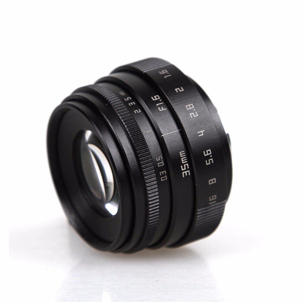 35mm F1.6 CCTV Lens C Mount Camera Lens + Paraluce per Olympus Panasonic Micro 4/3 M4/3 Camera Lens Mount