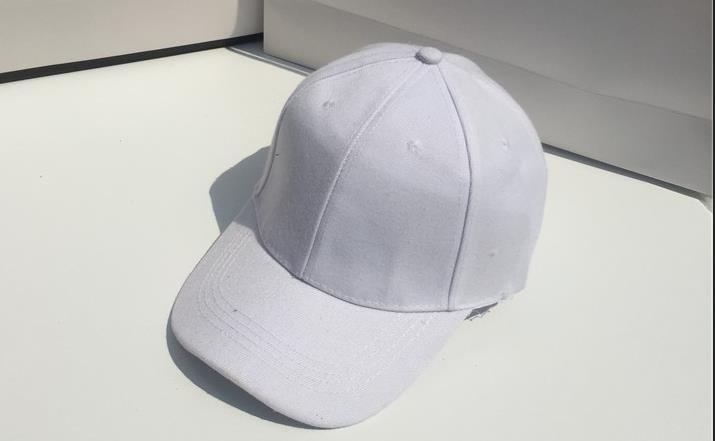 Sommer cap sport fritid baseball skygge: Hvid