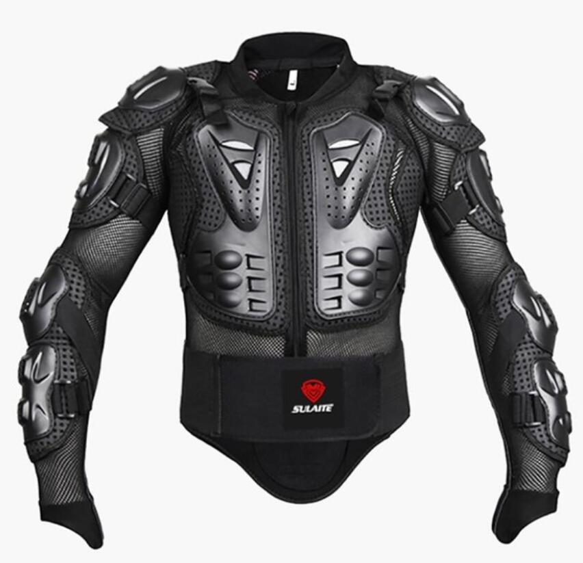 Black/RED Motorcycles Armor Protection Motocross Clothing Jacket Protector Moto Cross Back Armor Protector Motorcycle Jackets
